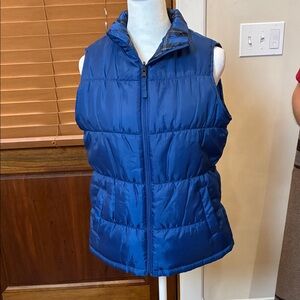 Blue Puffer Vest